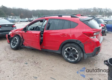 2021 Subaru Crosstrek Premium from USA, damaged, VIN JF2GTAPC9M8663880